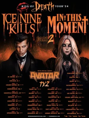 Tour Schedule - Ice Nine Kills Shop